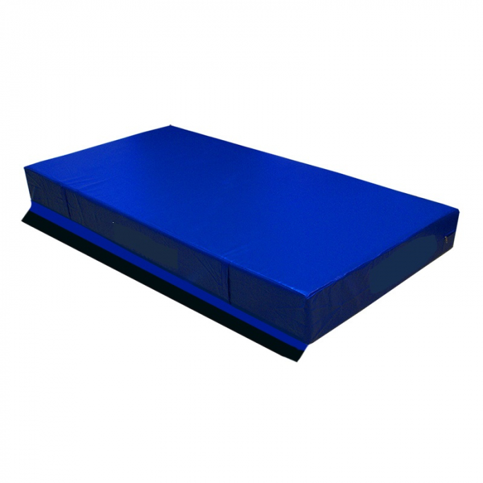 Мат для соскоков 2000x1000x200mm Velcro по длинной стороне (ППУ,вин.кожа)