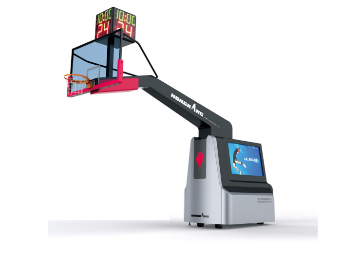 Эксклюзивная стойка баскетбольная мобильная HKF 001. Сертификат FIBA-2025