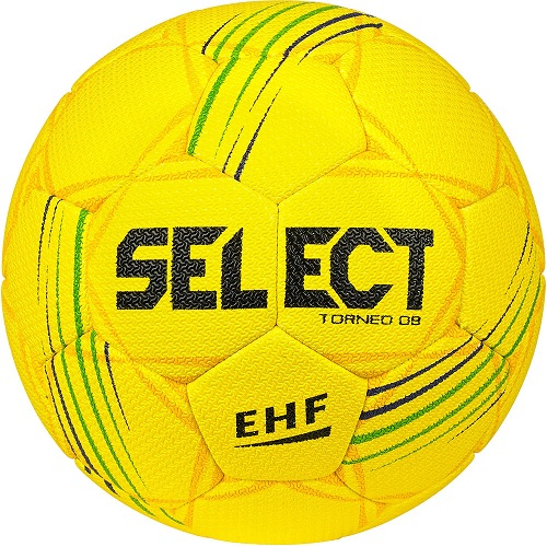 Мяч ганд. SELECT Torneo DB, 1690850555, р.1, EHF Appr, ПУ, гибрид.сш, желтый