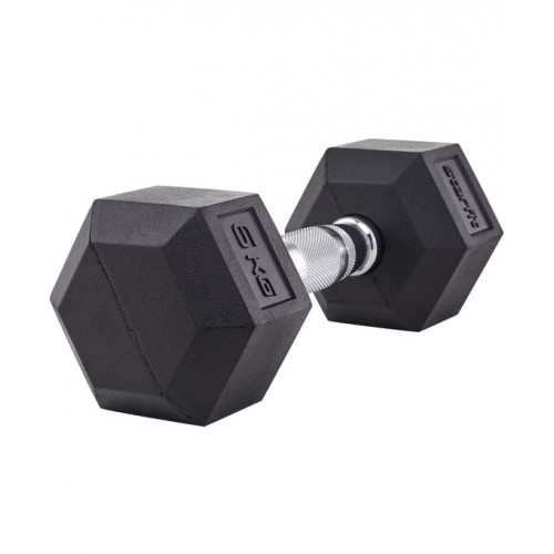 Гантель гексагональная DB-301 6 кг, обрезиненная, черный Starfit